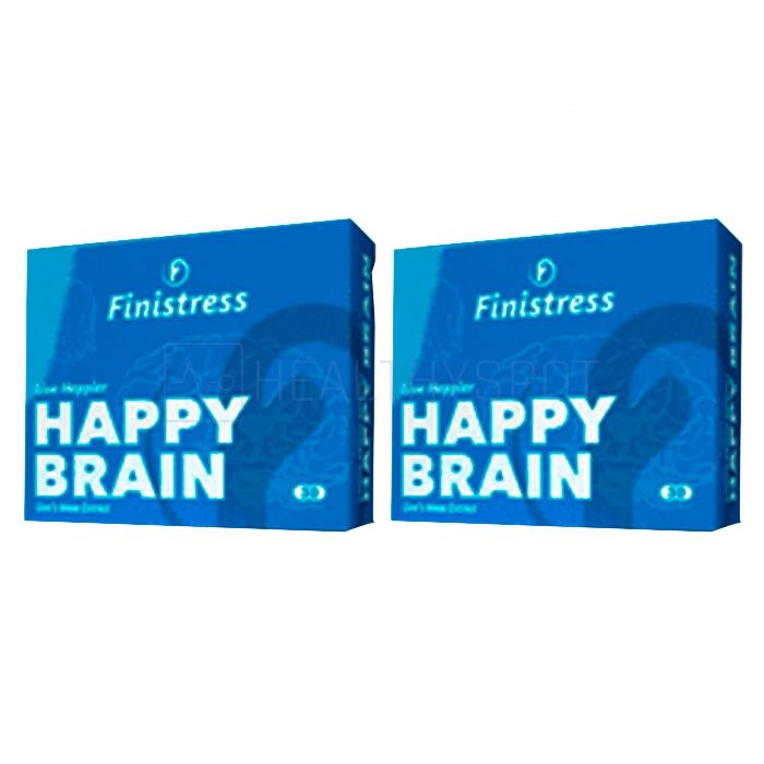 ⧉ Finistress Happy Brain - beyin aktivitesini iyileştirmek için kapsüller