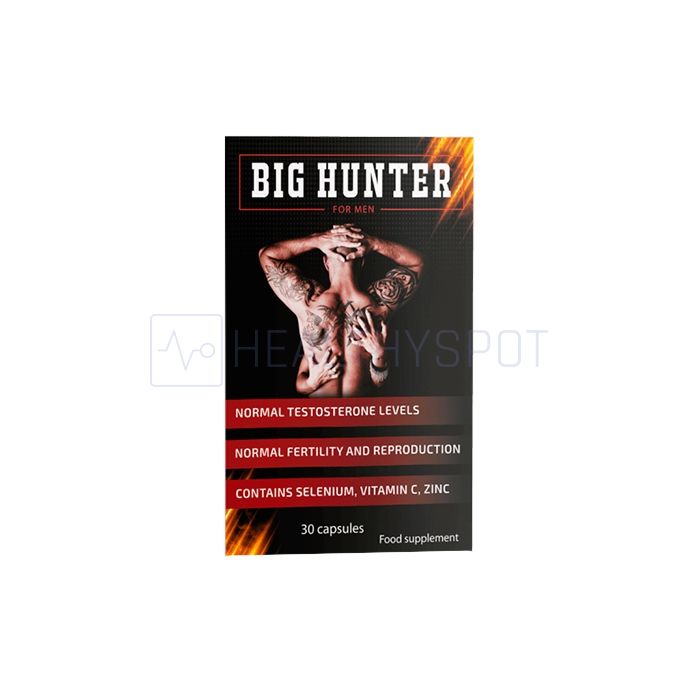 ⧉ Big Hunter - capsules pour la prostatite