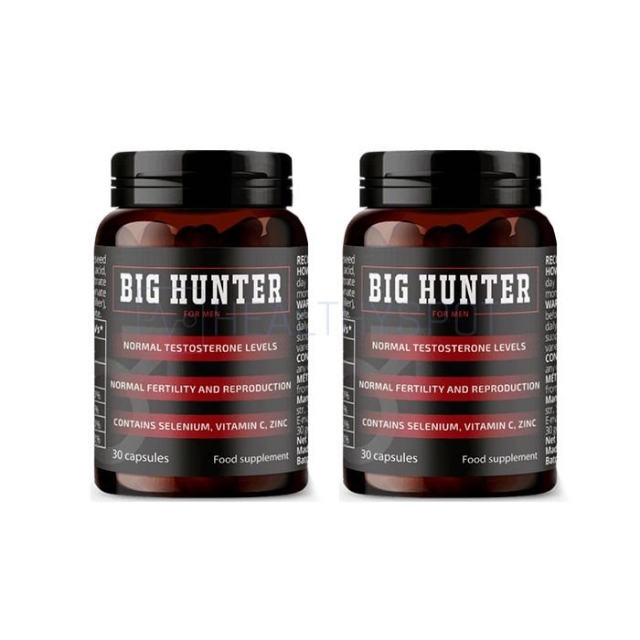 ⧉ Big Hunter - capsules pour la prostatite